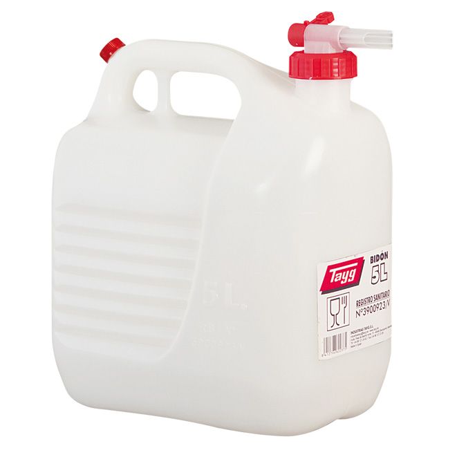TAYG BIDON PLASTICO CON GRIFO