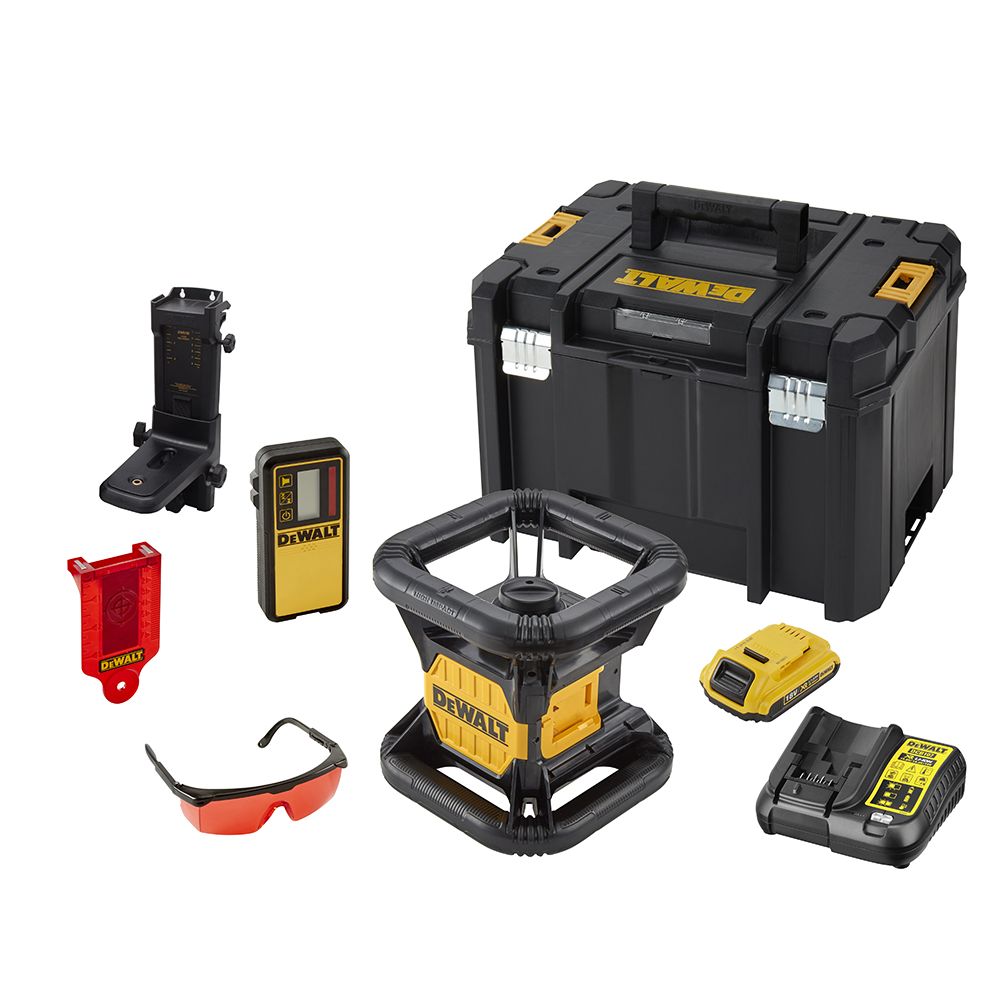 DEWALT NIVEL LASER ROTATIVO ROJO...