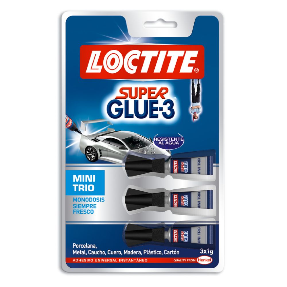 LOCTITE SUPER GLUE-3 MINI TRIO 3...